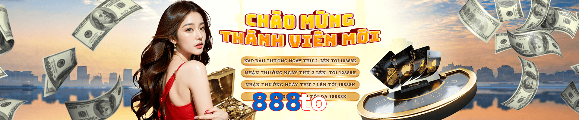 Trò chơi Slot được yêu thích tại 888to